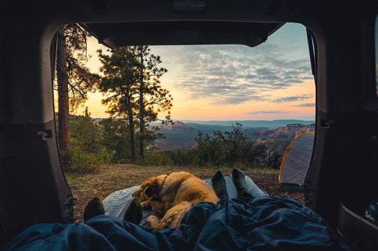 camping i norge med telt og bobil