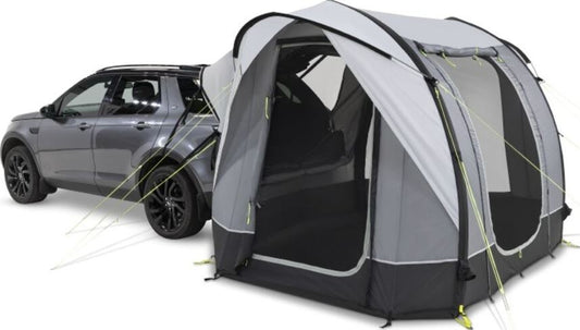 Campingtur med bil og såkalt driveaway bakluketelt, som gir deg full frihet til handleturom du finner en fantastisk plass