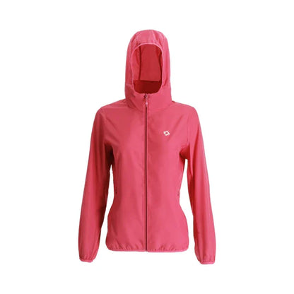 Doite Airjacket Hoodie Dame Rød