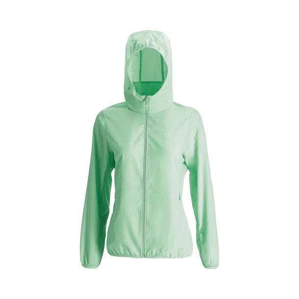 Doite Airjacket Hoodie Dame Teal