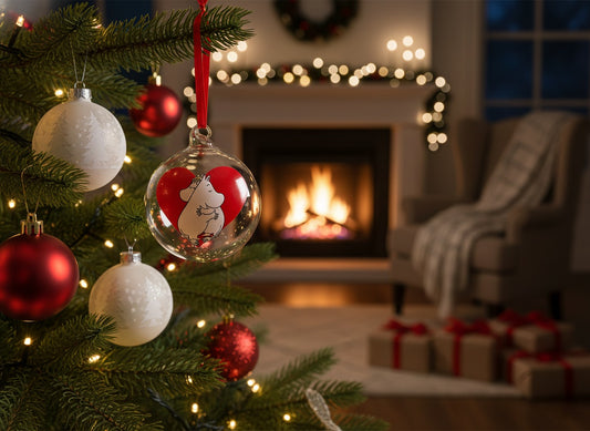 Mummi Julekule - Hjerte - 7 cm