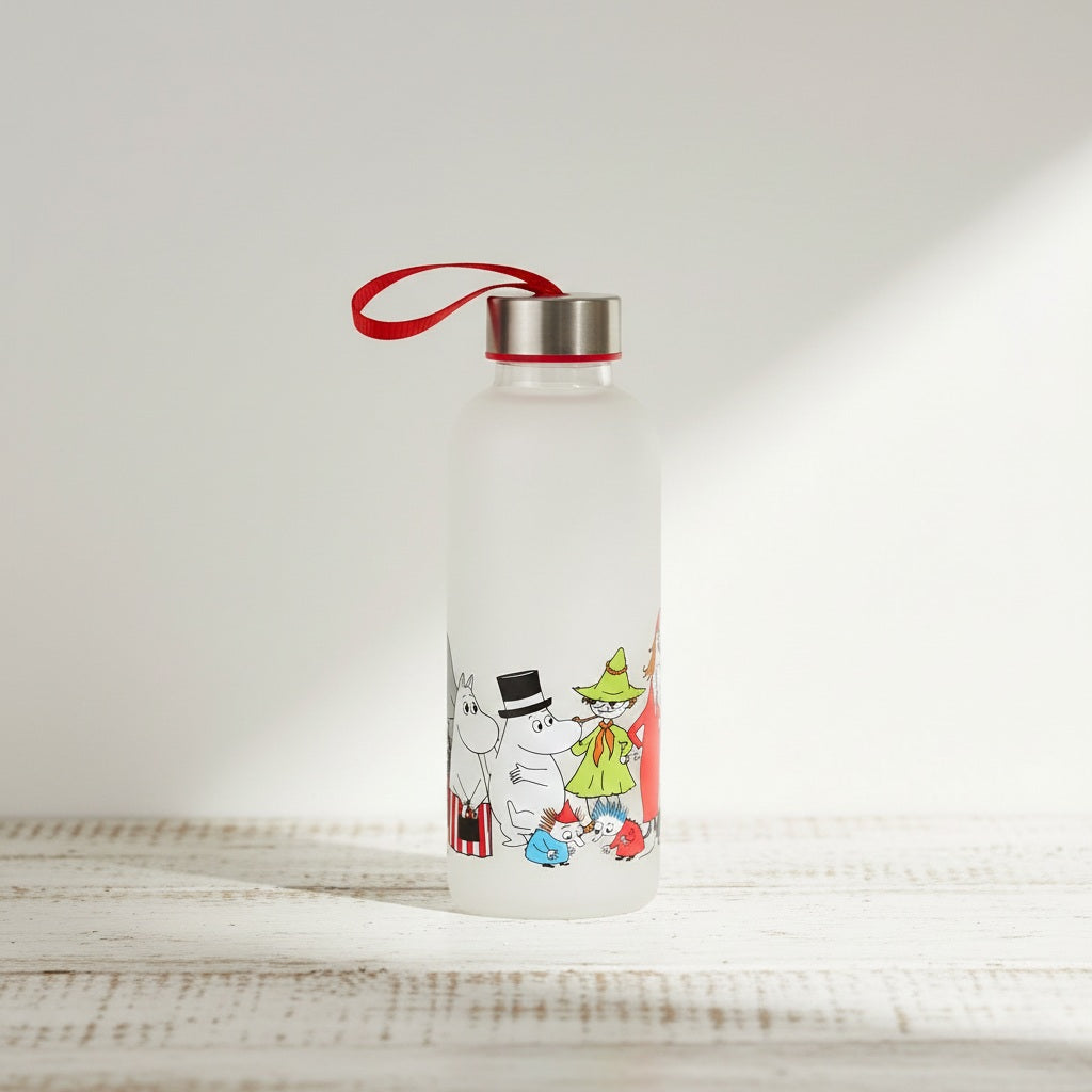 Mummi Glassflaske silikontrekk 4,5 dl