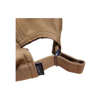 Doite Canvas Patch Caps brun – bilde 4
