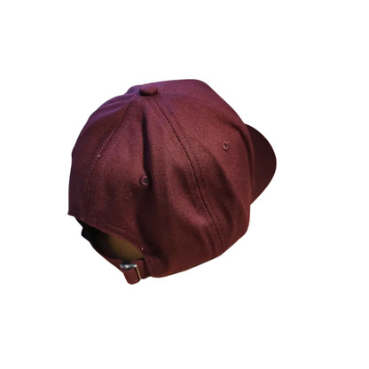 Doite Canvas Patch Caps mørk burgunder – bilde 3