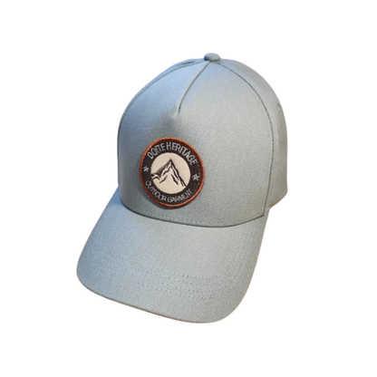 Doite Canvas Patch Caps grå – produktbilde