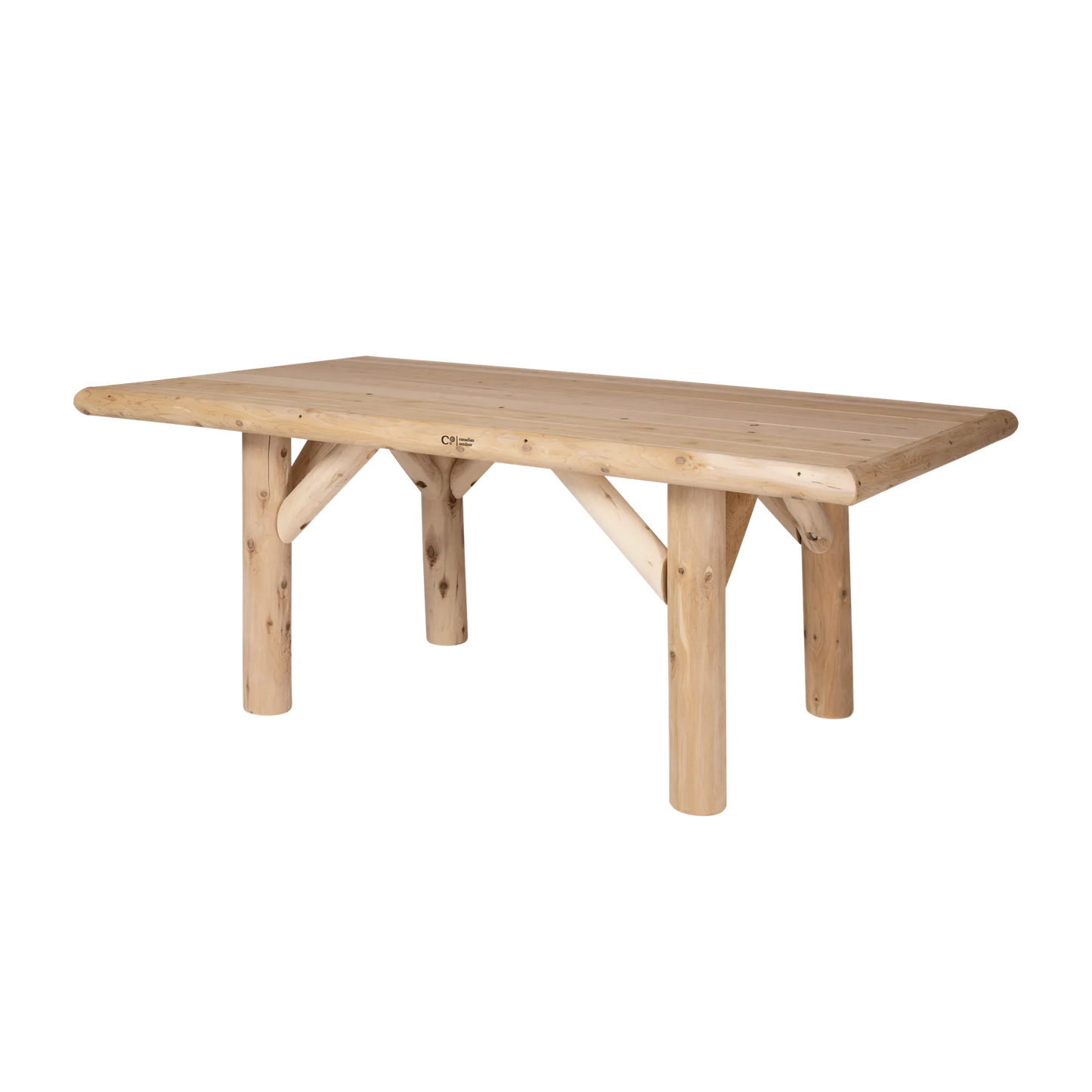 Canadian Outdoor Log Spisebord 180 i sedertre