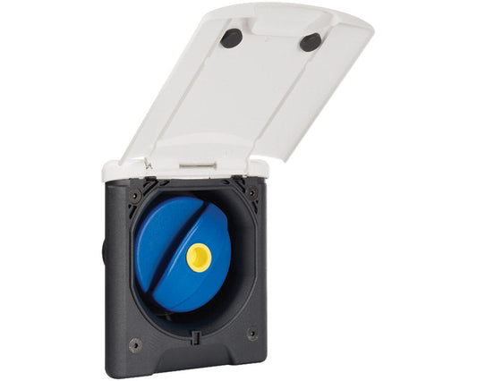 Vannpåfylling m/klapplokk u/skrulokk 12x14cm H14 m