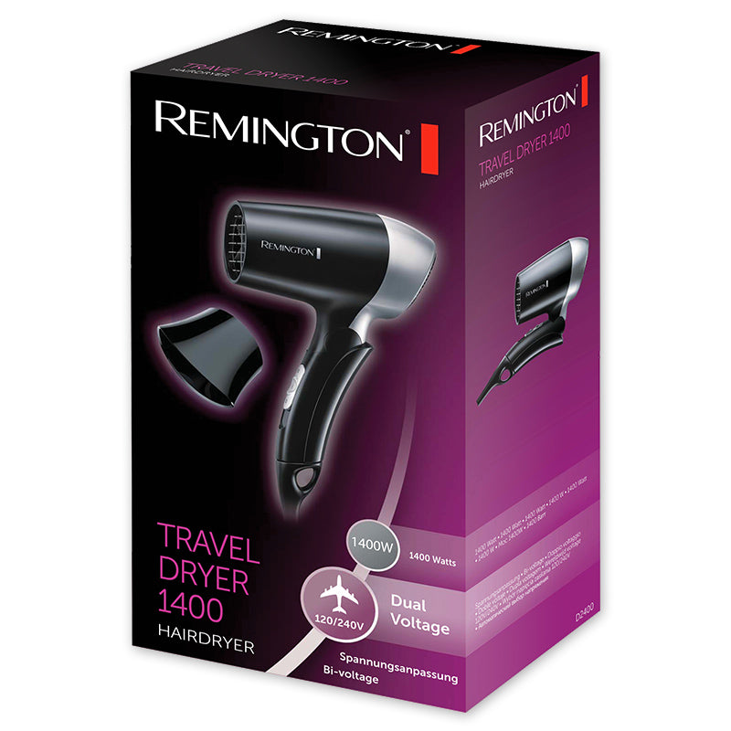 Remington D2400 reisehårføner sammenlagt