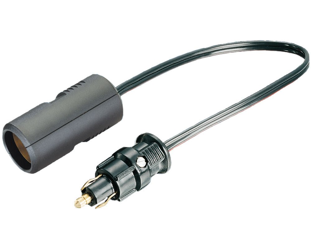 2V adapter norm plugg - > uni plugg m/kabel 30cm - Fritidsshoppen.no
