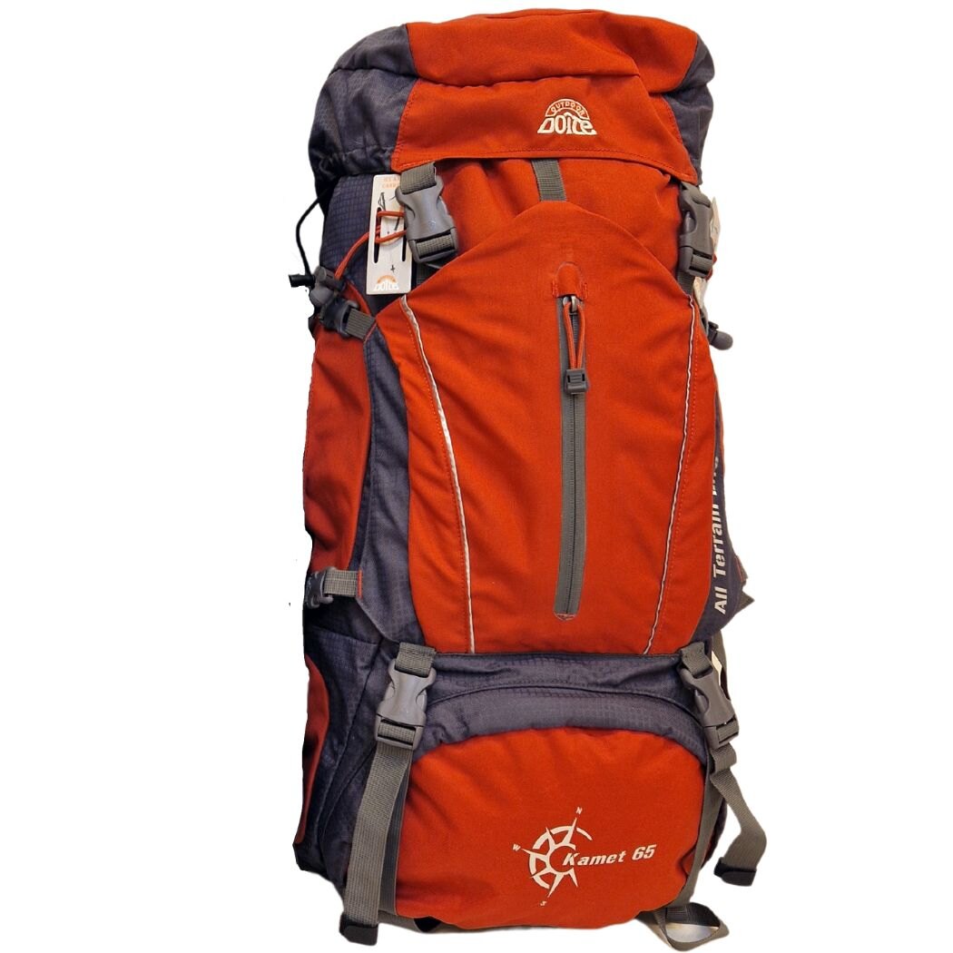 Ryggsekk Kamet 65 liter Tabasco/Grå