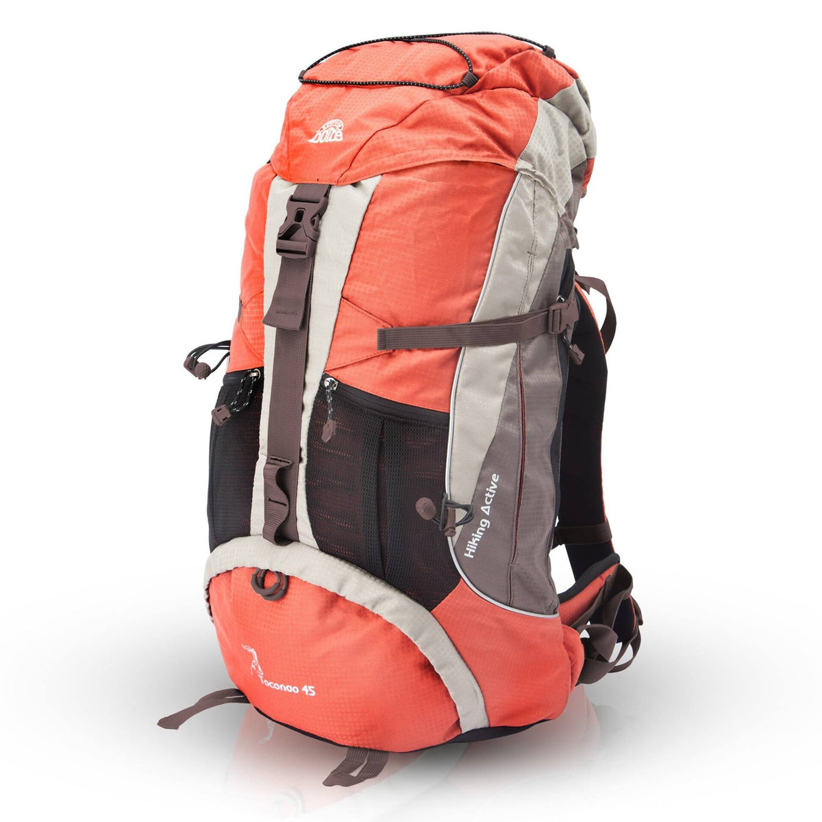 Ryggsekk Toconao 45 liter Tabasco/Grå
