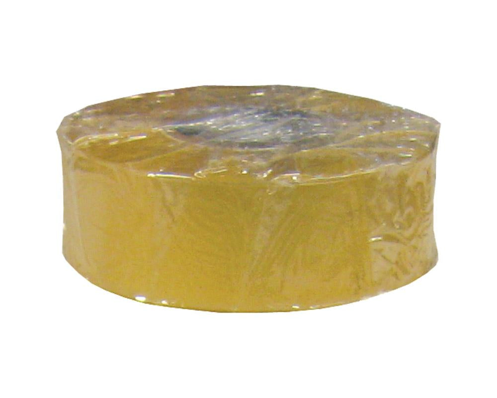 rull med gul tape 25mm på 20 meter til varefolie