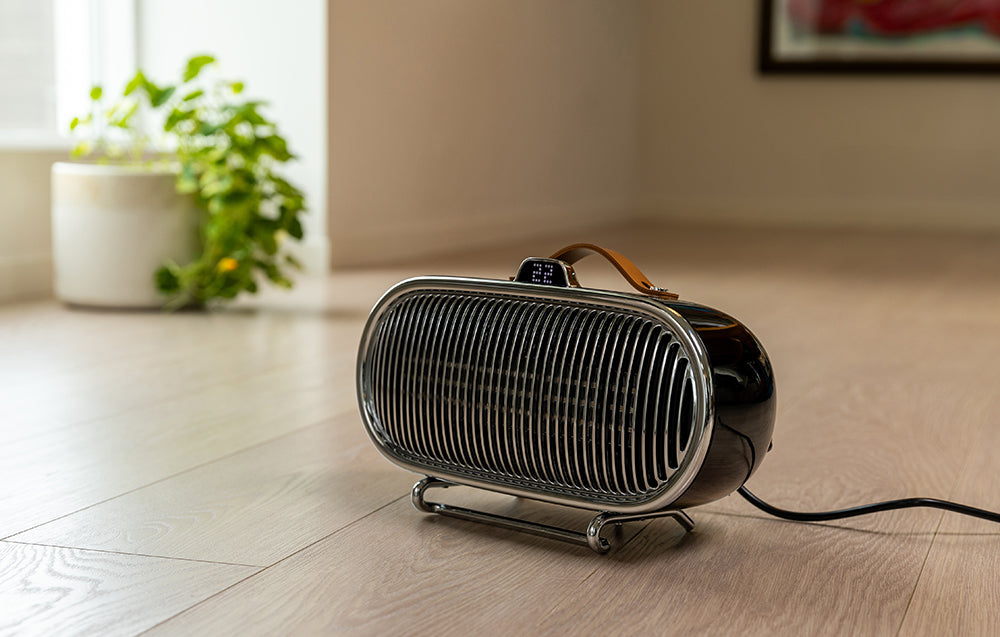 Vifteovn BEHA Vesuv - med bærehåndtak og frontgitter