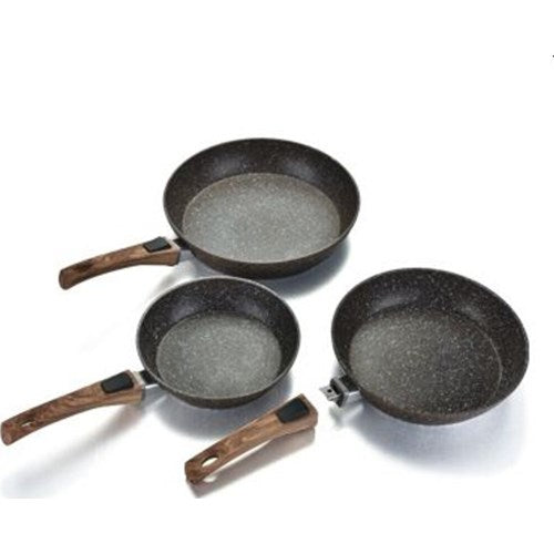 Black Line Induksjon Stekepannesett 3 stk