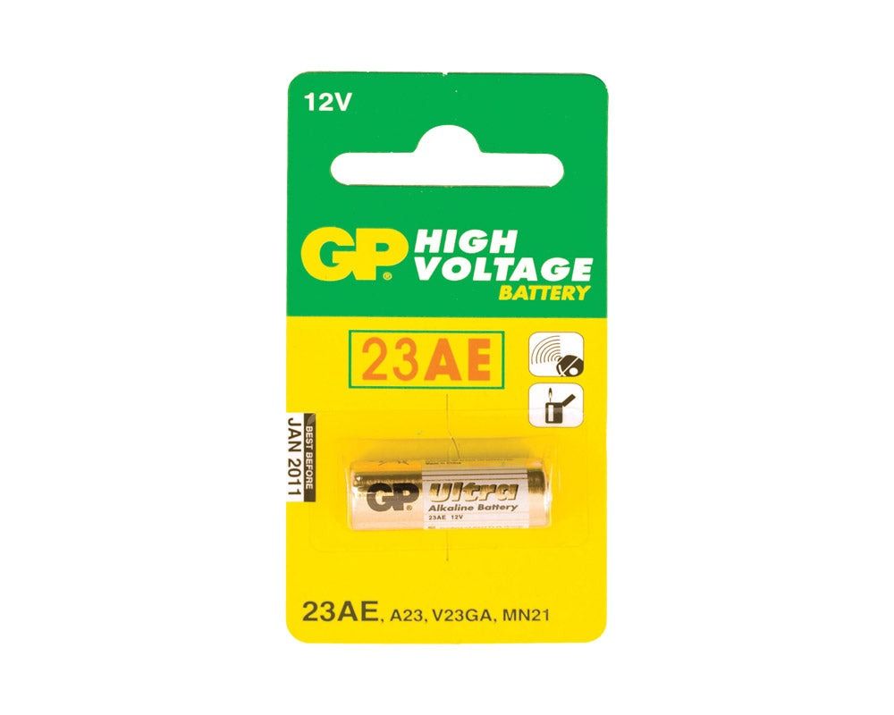 Batteri GP Ultra 23AE alkalisk spesialbatteri 12V - Hjem & Fritidsshoppen.no