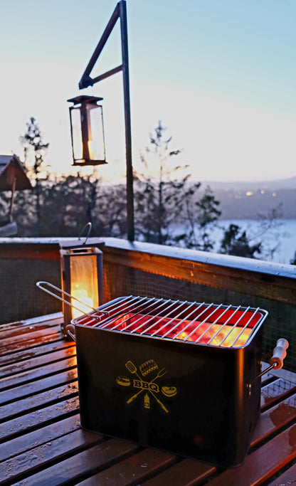 Barbeque Grill Bærbar  - by  DKD Design - Lagertømming!!