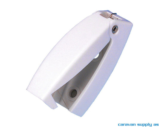 Dørholder klaff hvit - Hjem & Fritidsshoppen.no