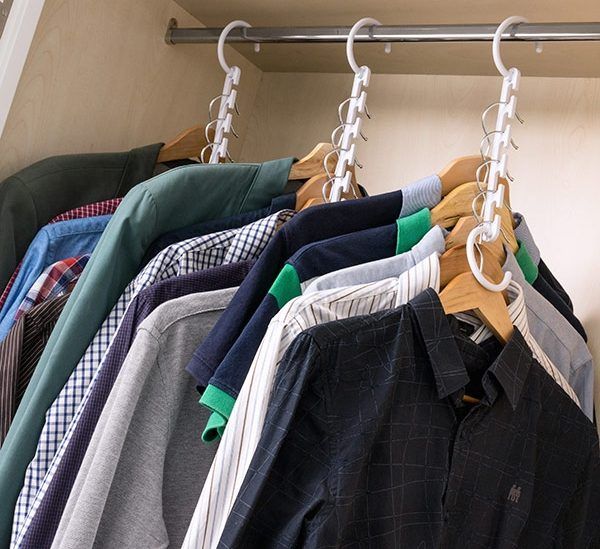 Klesorganisator for 40 plagg fra Innovagoods - Hjem & Fritidsshoppen.no