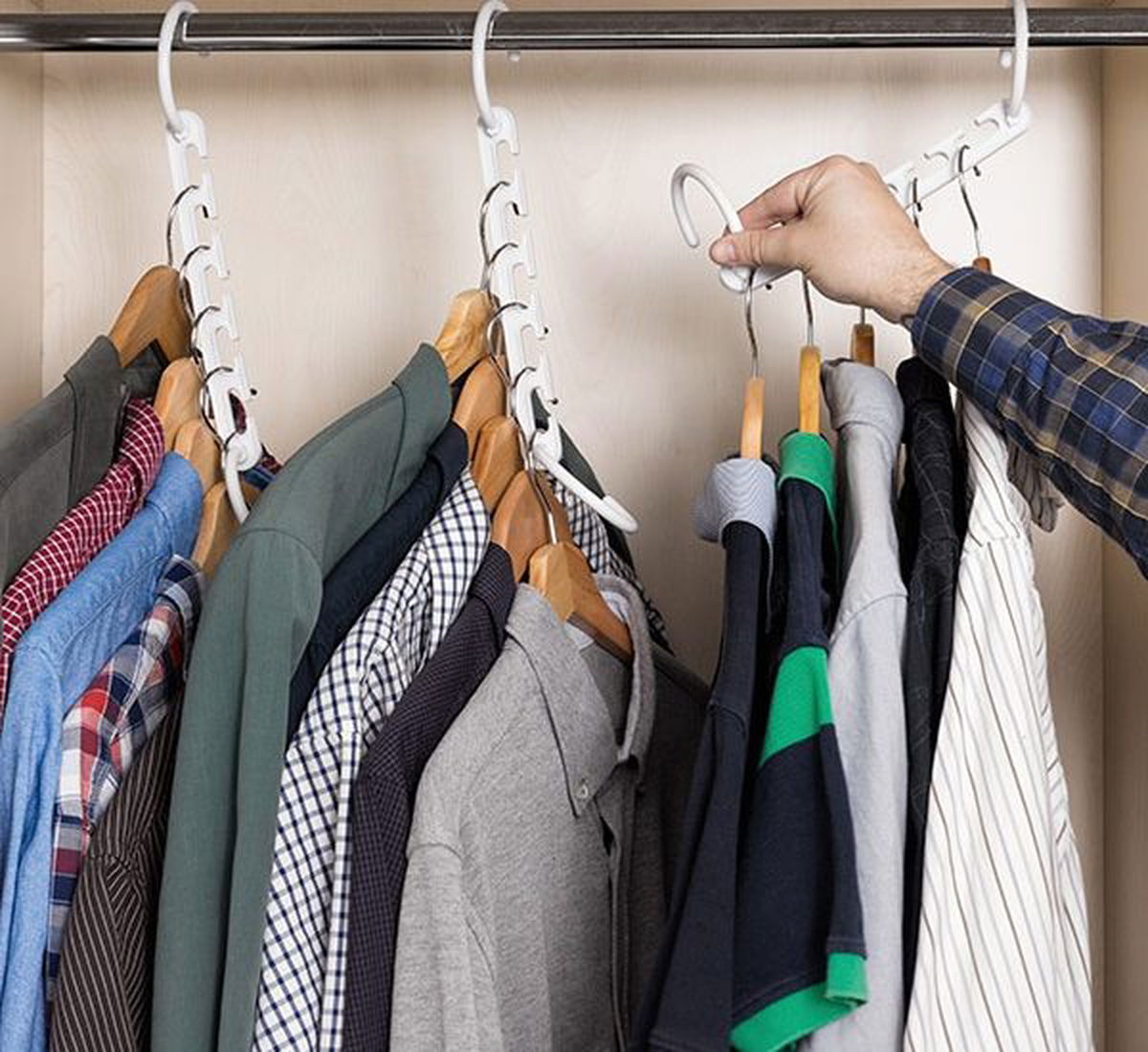 Klesorganisator for 40 plagg fra Innovagoods - Hjem & Fritidsshoppen.no