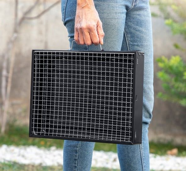 Kullgrill sammenleggbar og bærbar - Bordgrill med kull! På Tilbud! - Hjem & Fritidsshoppen.no