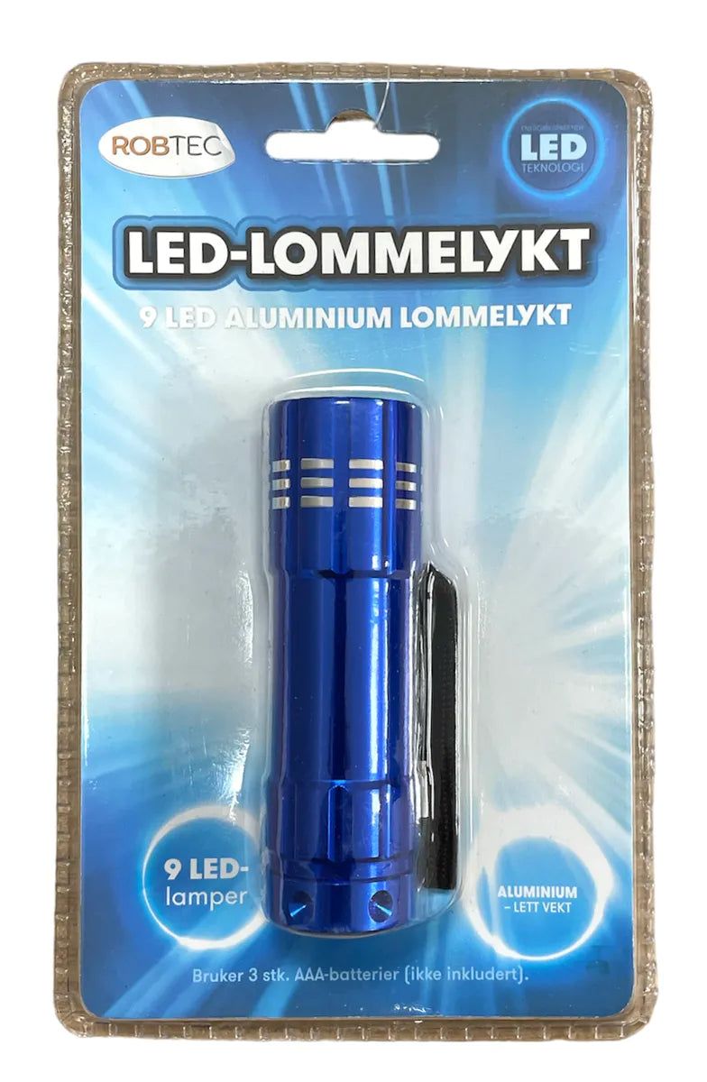 LED lommelykt 120 Lumen  - Kun få igjen! - Hjem & Fritidsshoppen.no