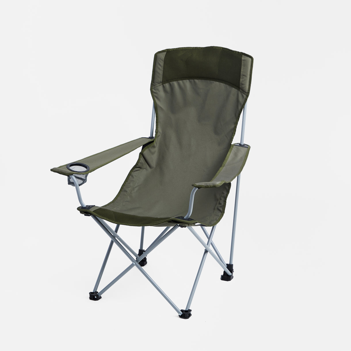 Doite Lazy Rest komfortabel campingstol med koppholder til camping og bobil