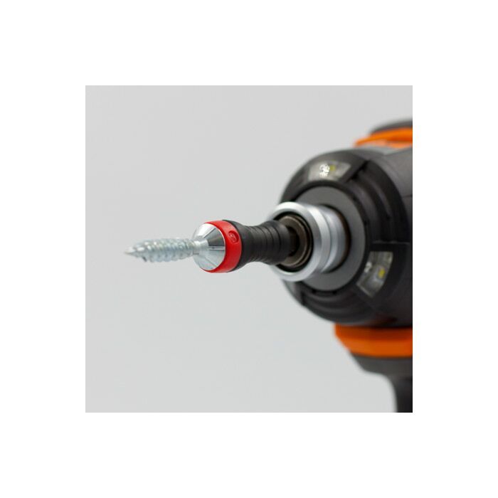 MAGNET DRIVER™ - Praktisk etui med 6 skrueholder, 10 doble bits, Spikerholder, bitholder og håndtak (Oransje sett) - Hjem & Fritidsshoppen.no