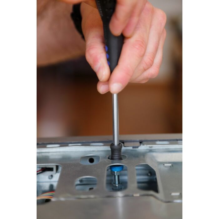 MAGNET DRIVER™ - praktisk etui med 6 skrueholdere, 10 bits, Spikerholder og håndtak(Sett 18) - Hjem & Fritidsshoppen.no