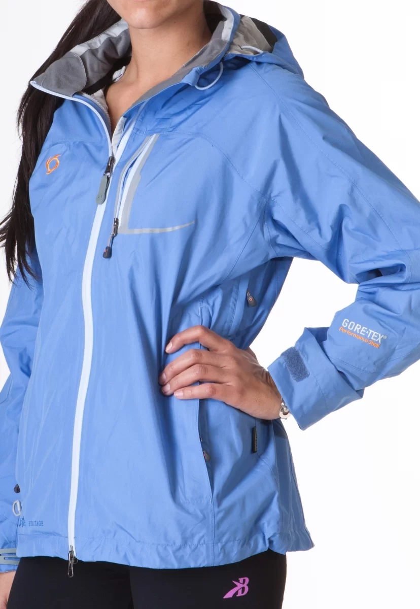 Doite Midgard Damejakke Svart og blå – GORE-TEX® Allværsjakke (Outlet) ⚠️ Begrenset antall – få igjen