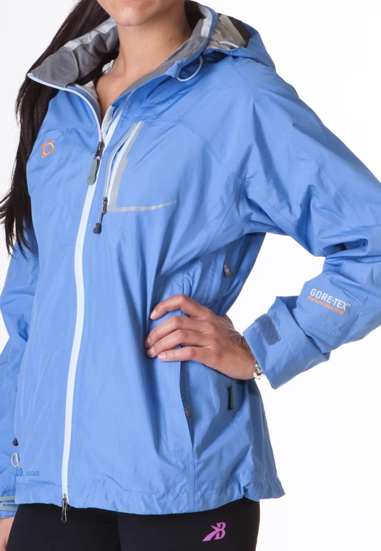 Doite Midgard Damejakke Svart og blå – GORE-TEX® Allværsjakke (Outlet) ⚠️ Begrenset antall – få igjen