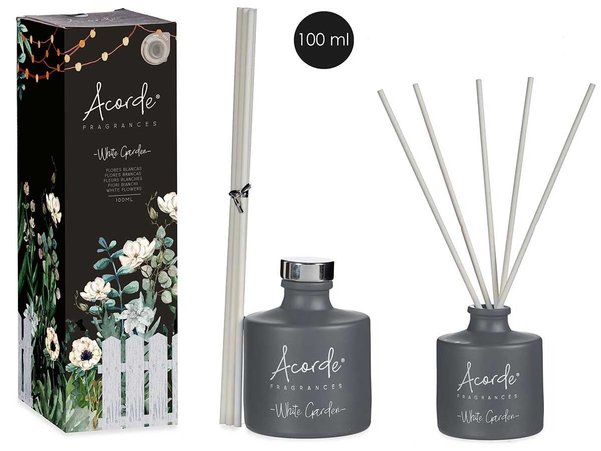 Mikado duftpinner 100 ml Hvite blomster - Hjem & Fritidsshoppen.no