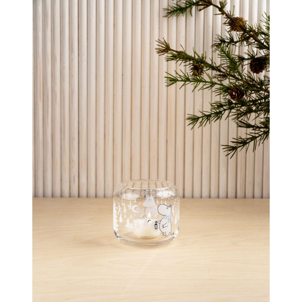 Mummi Telysholder - Snøfall - Hjem & Fritidsshoppen.no