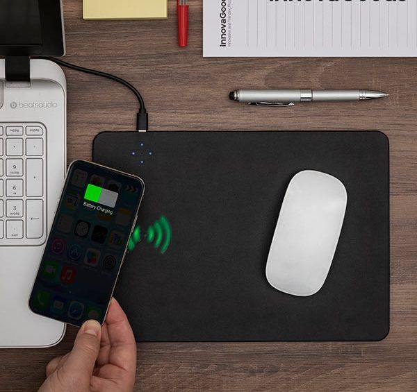 Musematte med trådløs lading fra InnovaGoods - Hjem & Fritidsshoppen.no