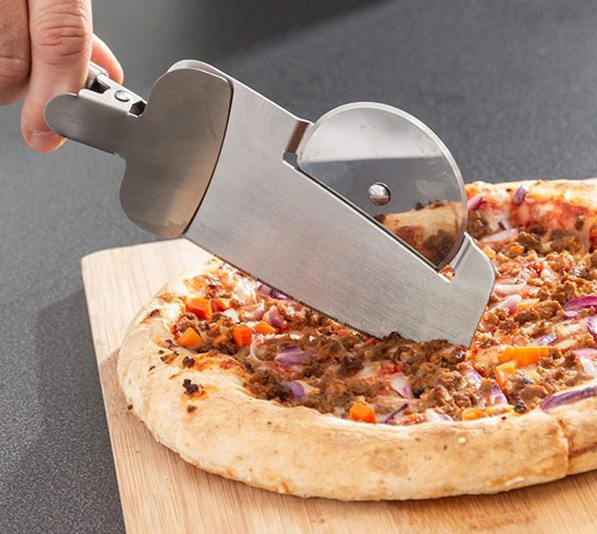 Pizzaskjærer 4-i-1 Nice Slice - Hjem & Fritidsshoppen.no