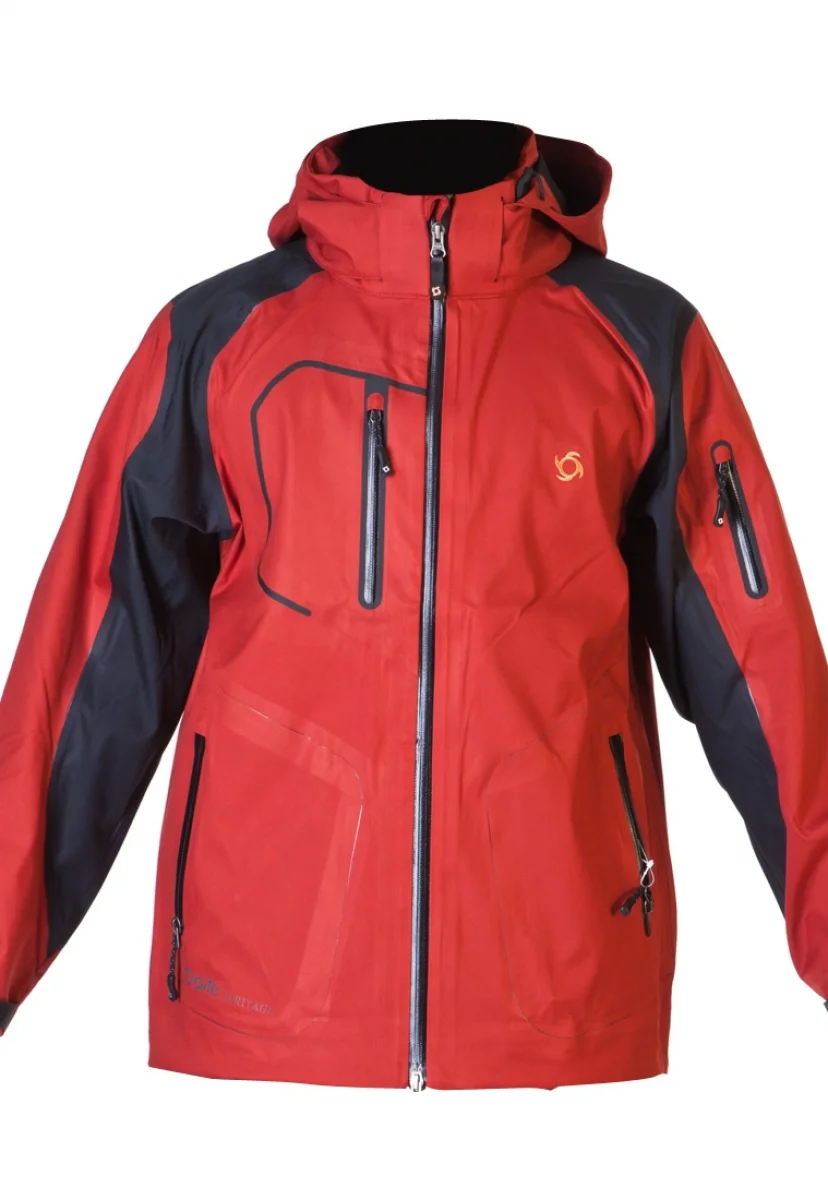 Doite Mawida Damejakke Rød/Hvit – Teknisk sportsjakke (Outlet)