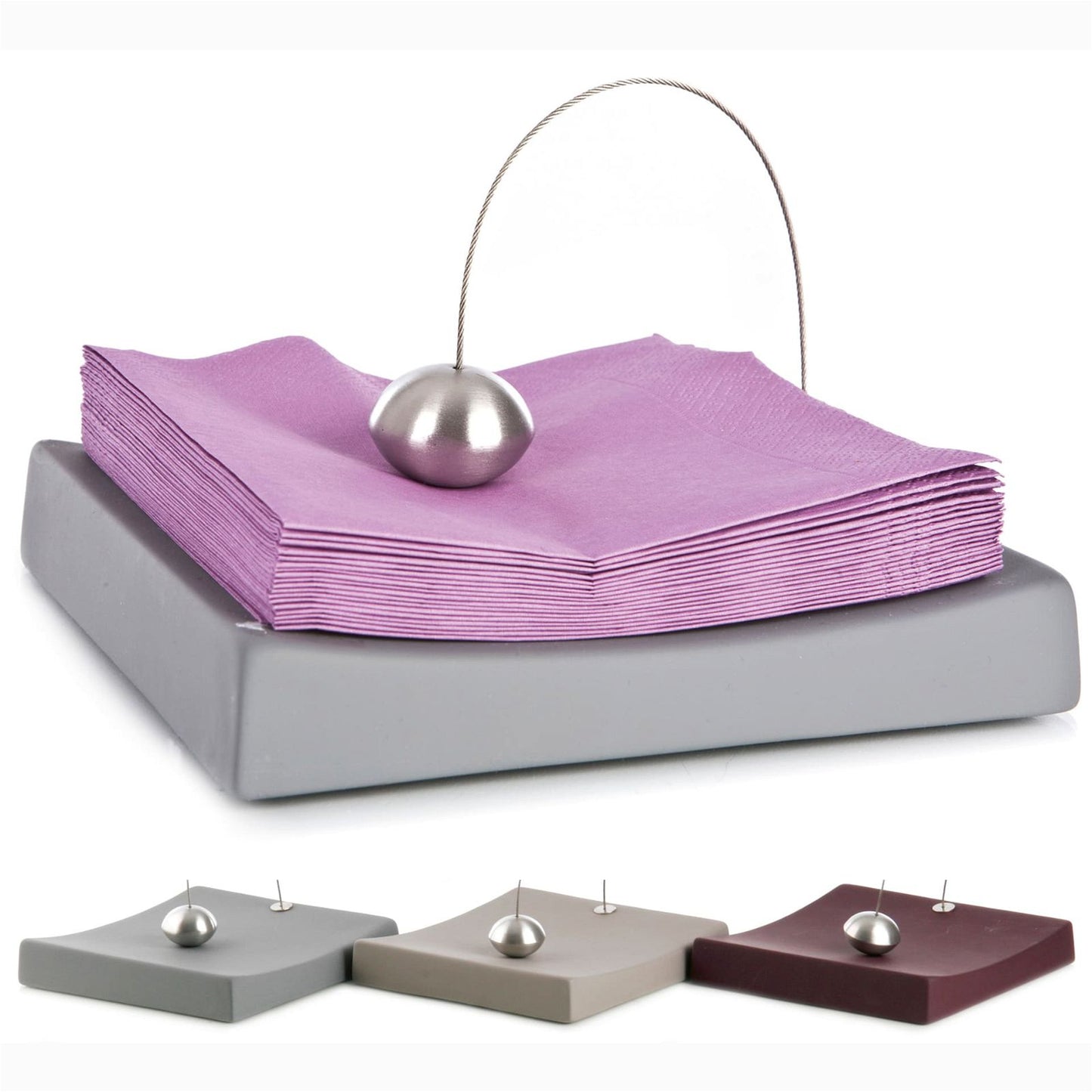 Serviettholder Z Collection 3 ass - Hjem & Fritidsshoppen.no