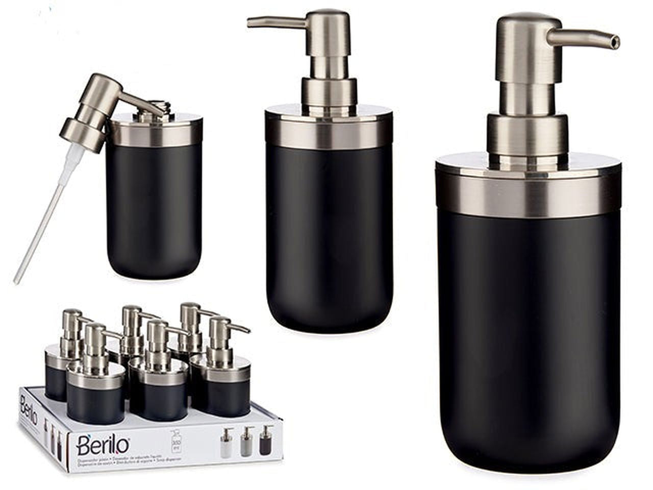 Sort såpedispenser - Hjem & Fritidsshoppen.no