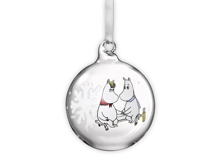 Mummi Julekule - Snøfnugg - 7 cm fra Muurla – produktbilde