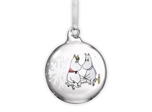 Mummi Julekule - Snøfnugg - 7 cm fra Muurla – produktbilde
