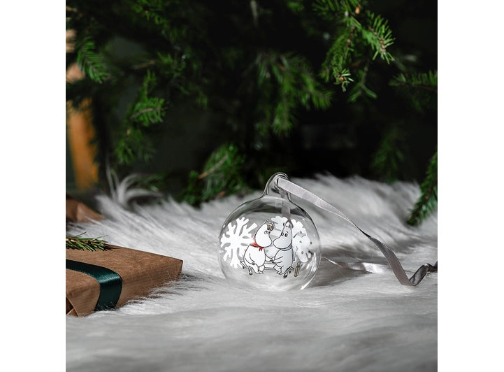 Mummi Julekule - Snøfnugg - 7 cm – miljøbilde