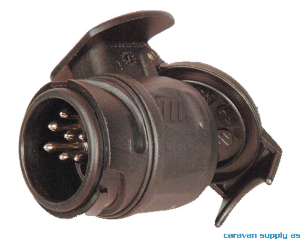 Adapter 13 - 7pol 12V - Fritidsshoppen.noadapterbilbobil