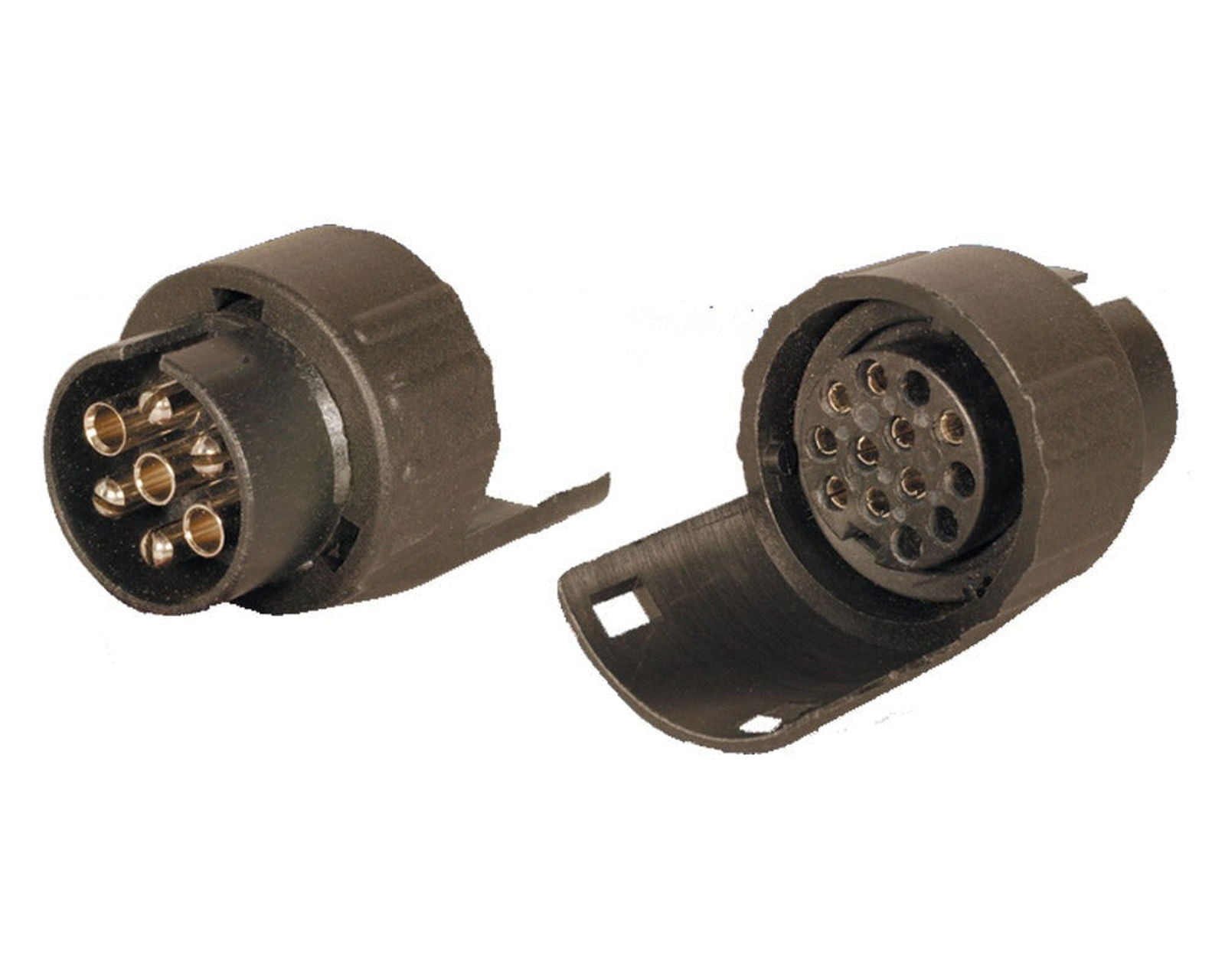 Adapter 7 - 13pol 12V i 3 størrelser mini / 10 cm 0g 30 cm - Fritidsshoppen.noadapterbilbobil