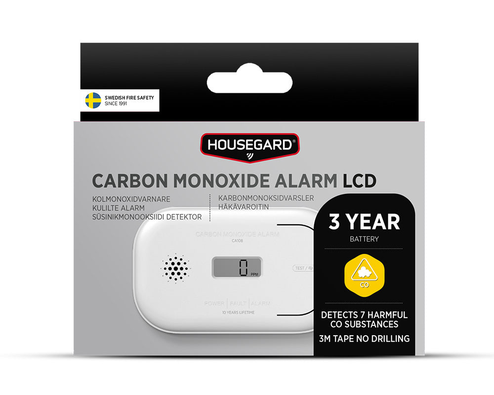 Housegard CO-alarm forfra