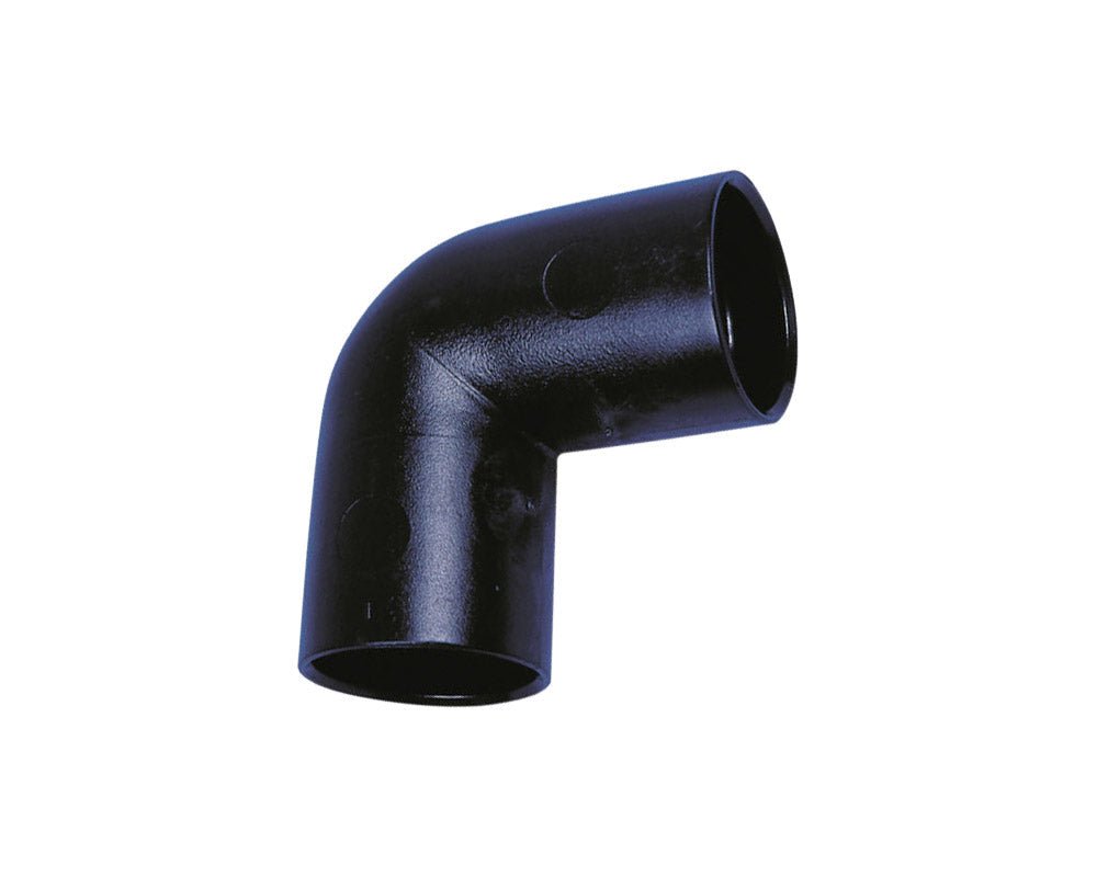 Avløp skjøt L 90grader rør 28mm svart - Fritidsshoppen.no