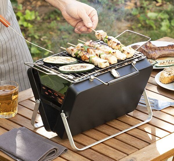 Bærbar, sammenleggbar grill, Handy - Q - Fritidsshoppen.nobordgrillbærbarfritid