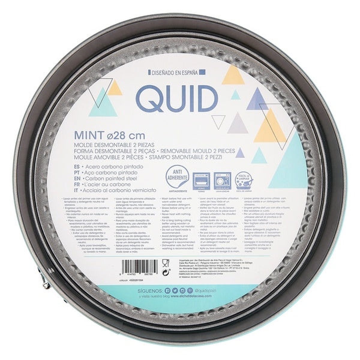 Bakeform Quid Mint 28cm - Fritidsshoppen.noBakeformbakingkakeform