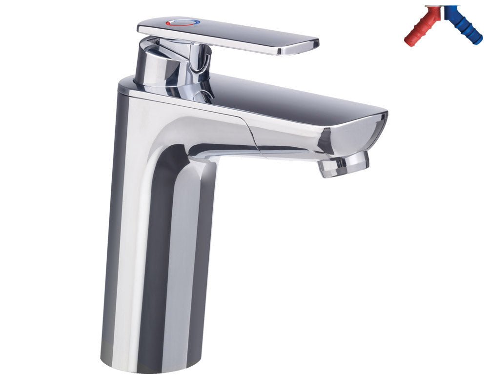 Blandebatteri Vector E5 bad Ø33mm m/bryter krom - Fritidsshoppen.no