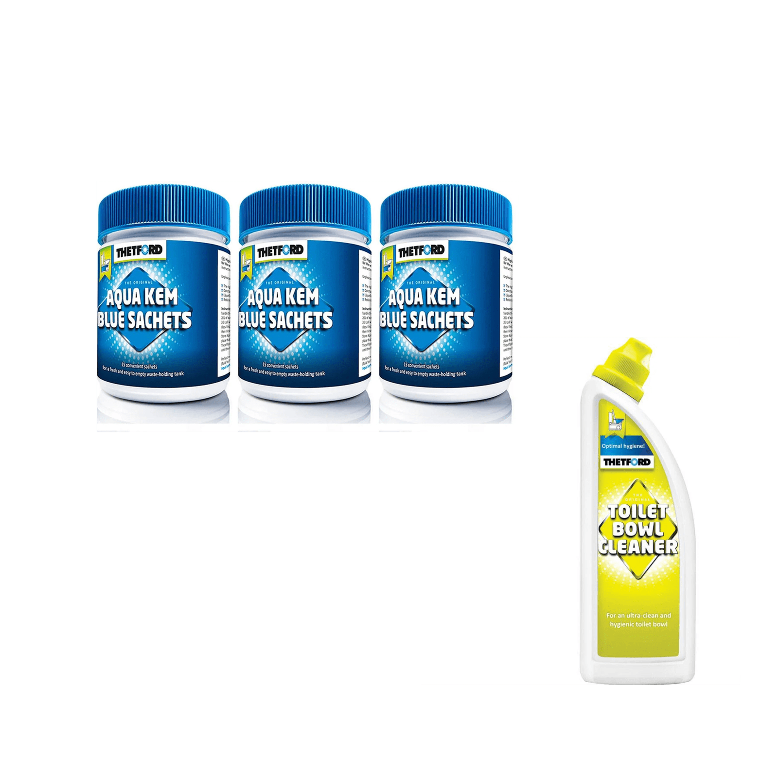 Blue sachet & Toilet cleaner - Fritidsshoppen.nobobilbåtcampingbil