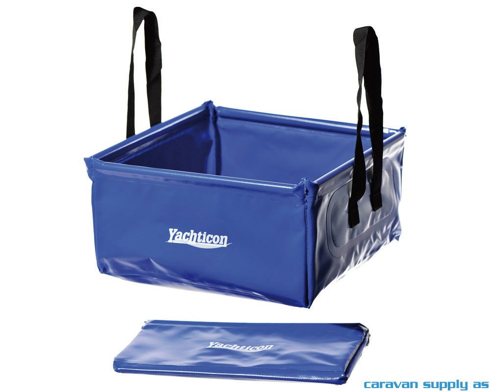 Bøtte Yachticon kantet sammenleggbar 15l - Fritidsshoppen.no