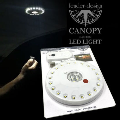 Canopy Magnetic LED LIGHT - Smart magnetoppheng med løs magnet og fjernkontroll - Fritidsshoppen.nobobilbobil/campingvognbobilcaravan